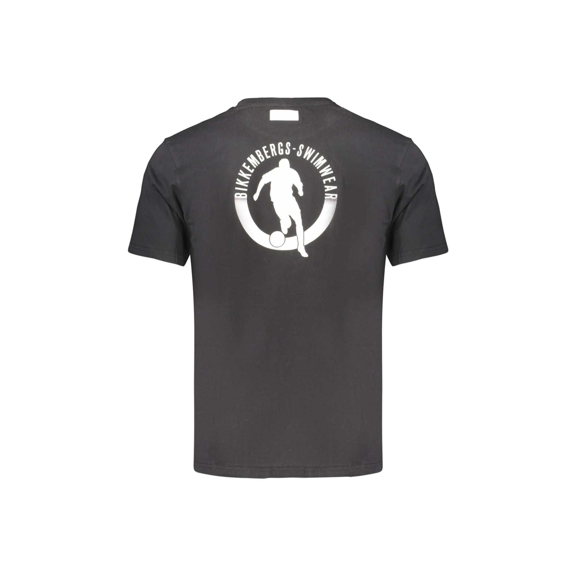 BIKKEMBERGS T-SHIRT MANICHE CORTE UOMO NERO