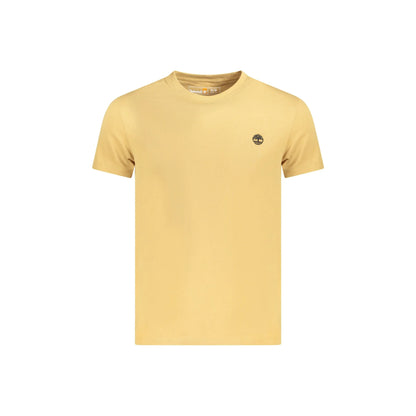 Timberland T-Shirt Maniche Corte Uomo Beige Ricamo - foto prodotto