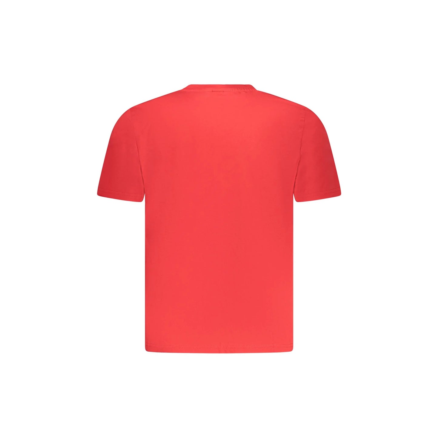 North Sails T-Shirt Maniche Corte Uomo Rossa Stampa Logo rosso - vista 2