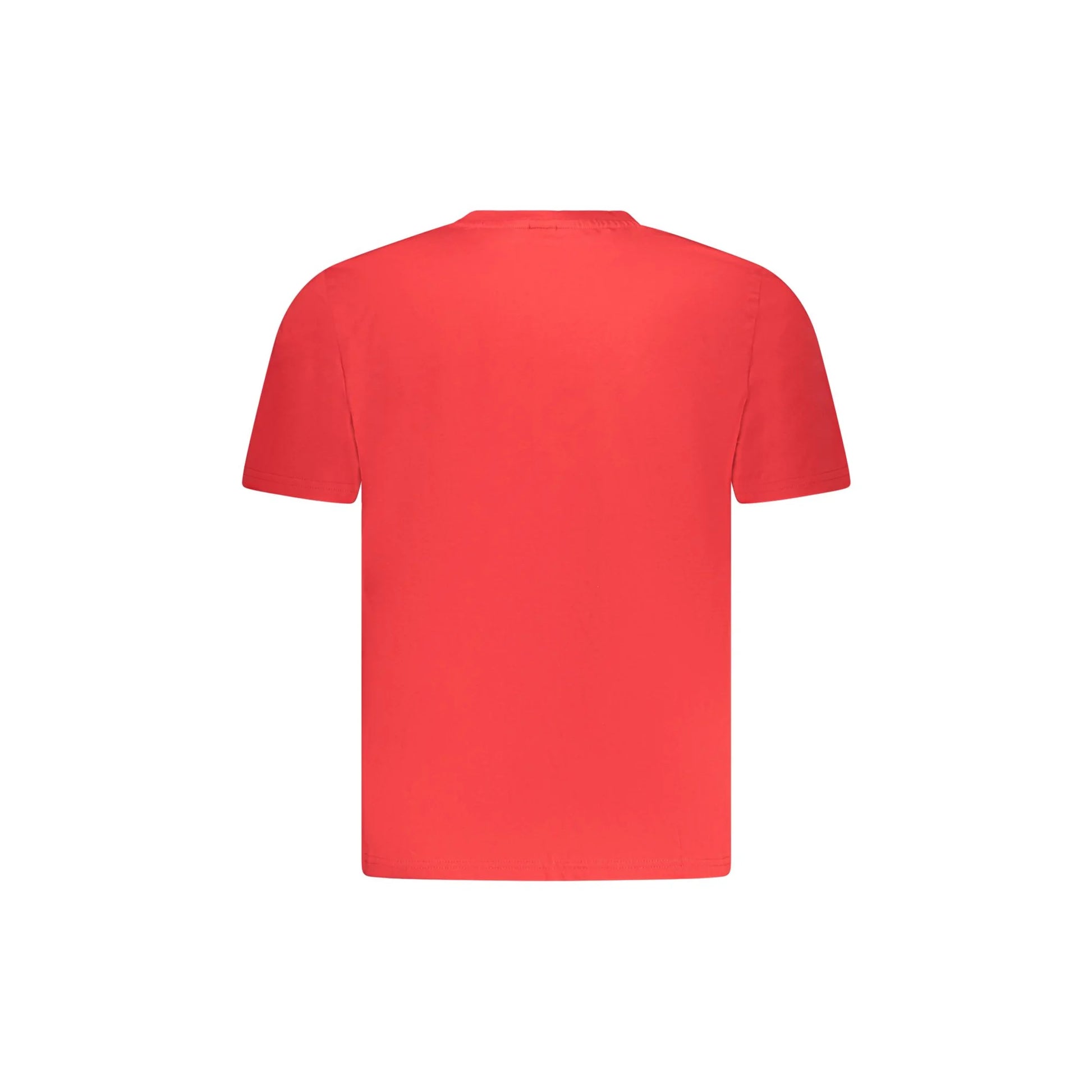 North Sails T-Shirt Maniche Corte Uomo Rossa Stampa Logo rosso - vista 2