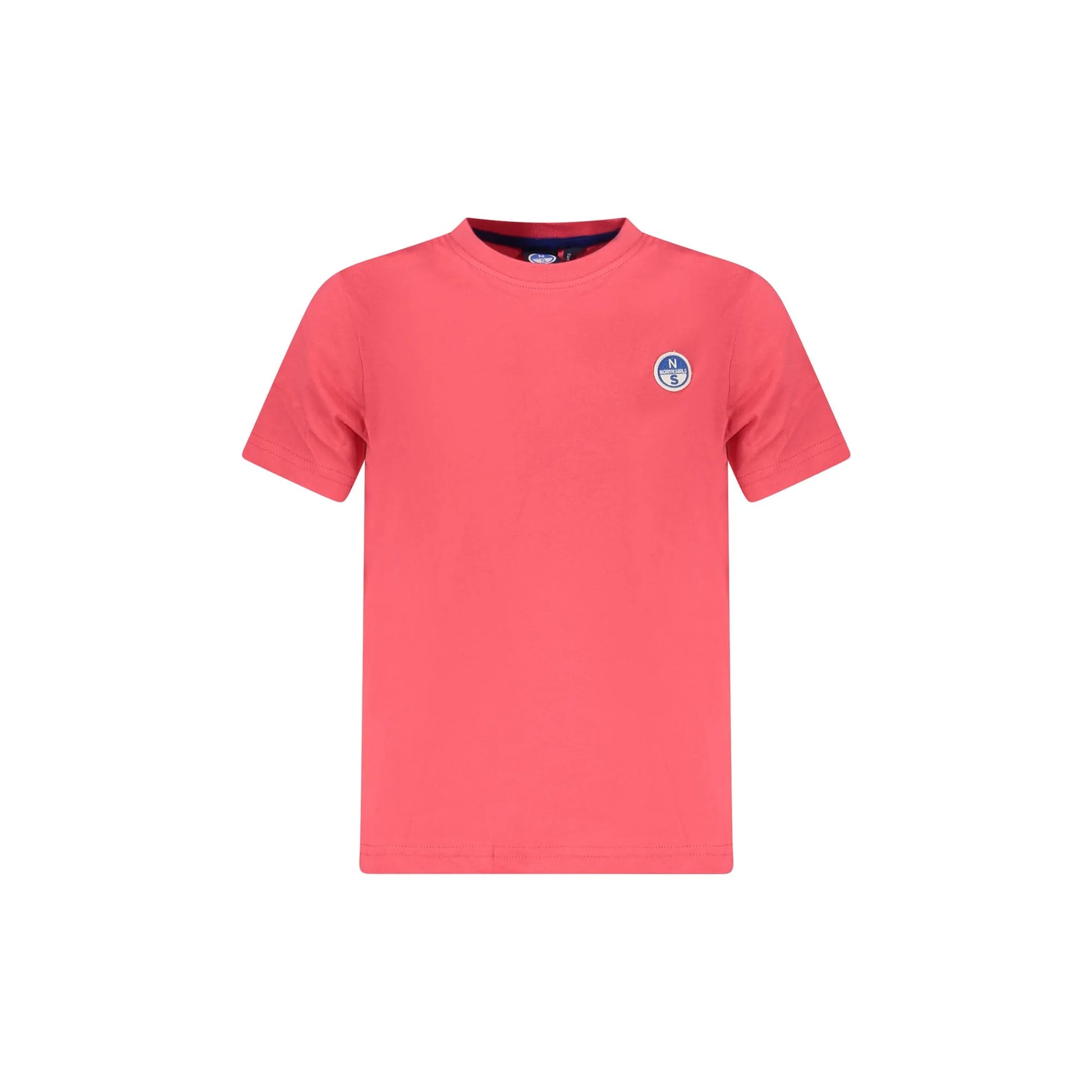 North Sails T-Shirt Maniche Corte Bambino Rosa Logo - foto prodotto