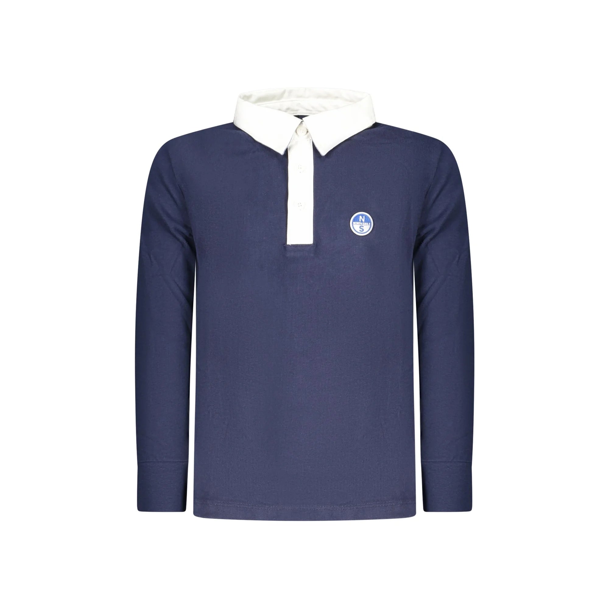 NORTH SAILS POLO MANICHE LUNGHE BAMBINO BLU