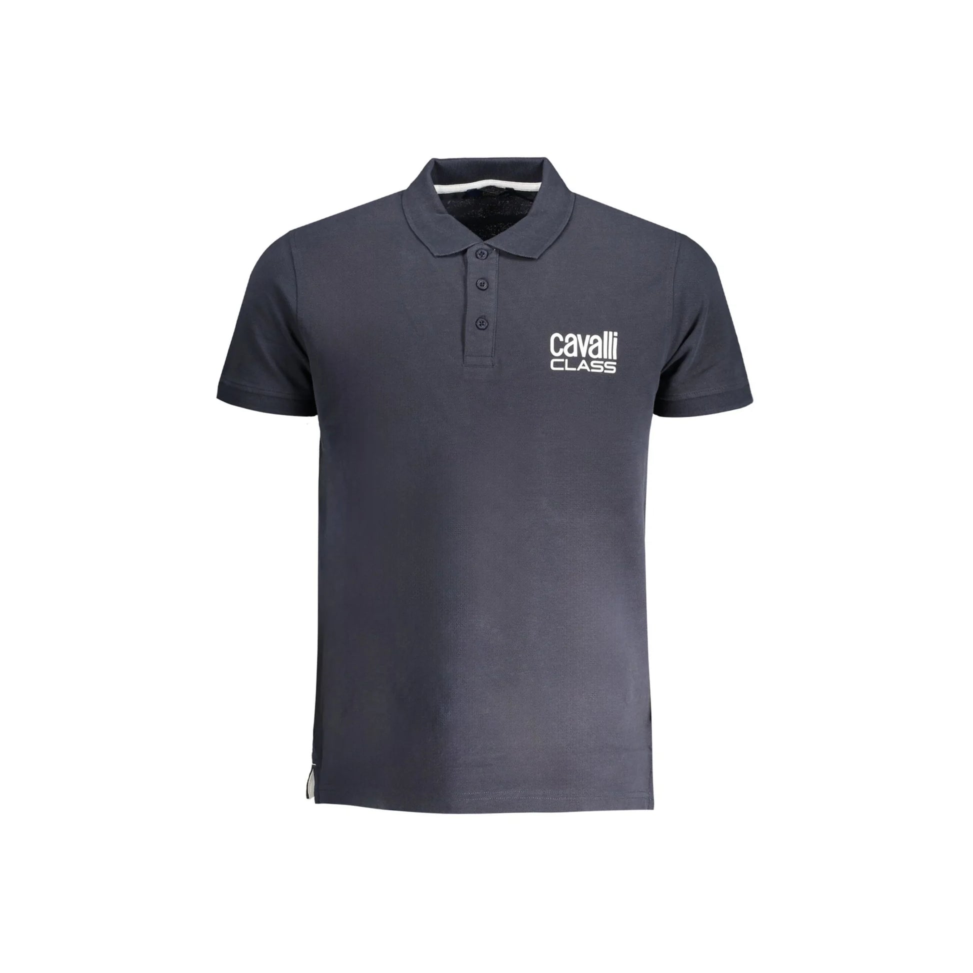 Cavalli Class Polo Maniche Corte Uomo Blu Stampa - foto prodotto
