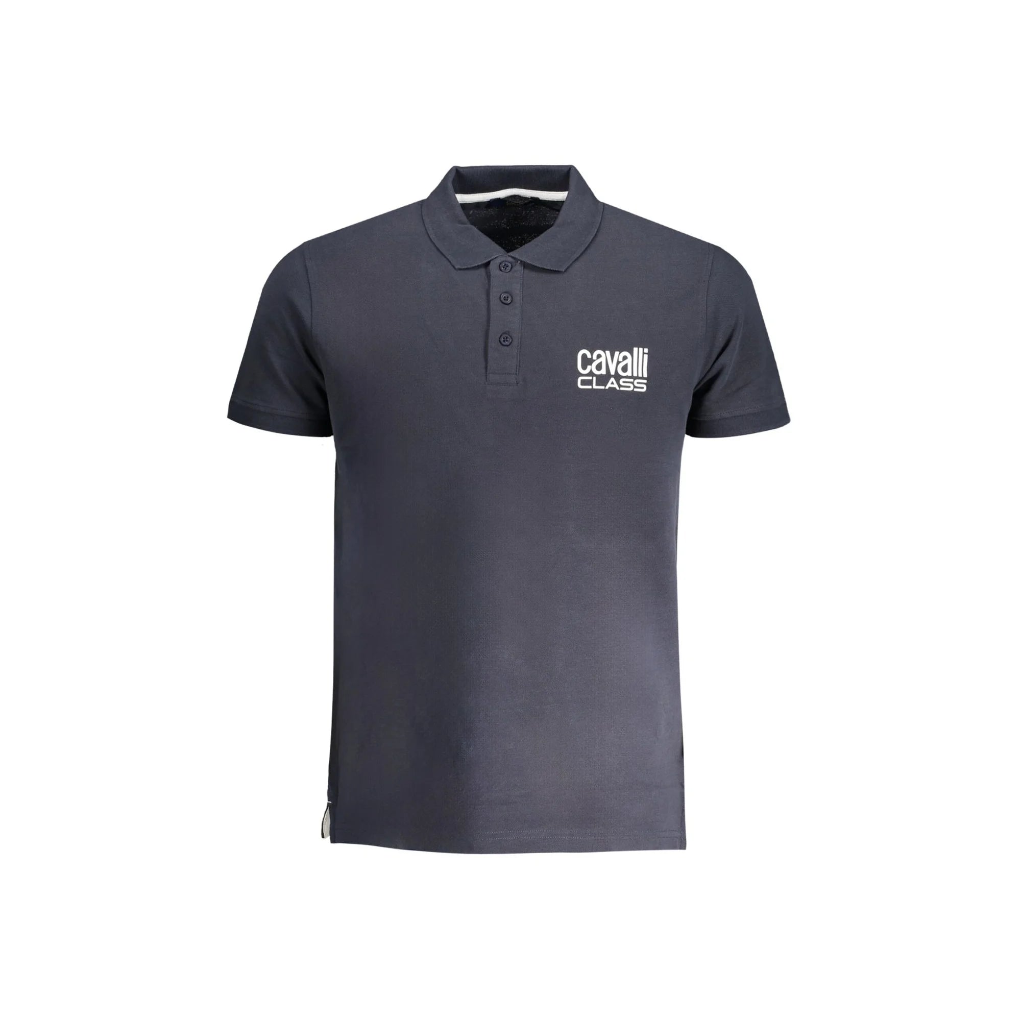 Cavalli Class Polo Maniche Corte Uomo Blu Stampa - foto prodotto