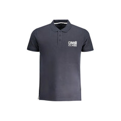 Cavalli Class Polo Maniche Corte Uomo Blu Stampa