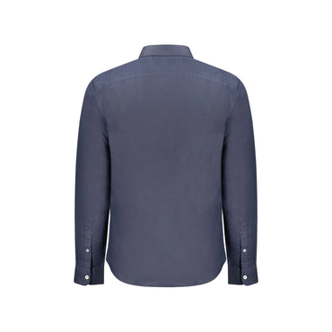 Timberland Camicia Maniche Lunghe Uomo Blu Ricamo Camicie - vista 2