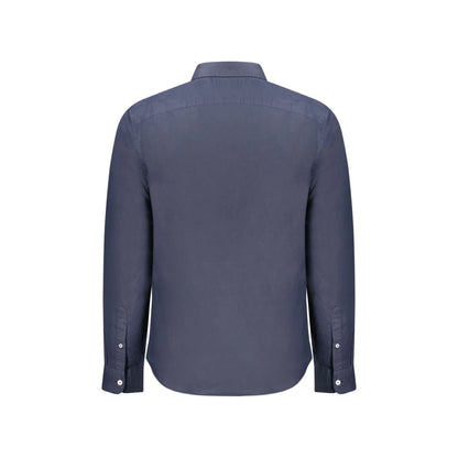 Timberland Camicia Maniche Lunghe Uomo Blu Ricamo Camicie - vista 2