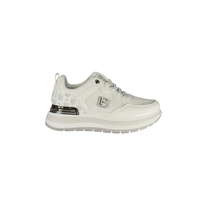 Laura Biagiotti Sneakers Donna Bianche Dettagli a Contrasto Bianco - foto prodotto