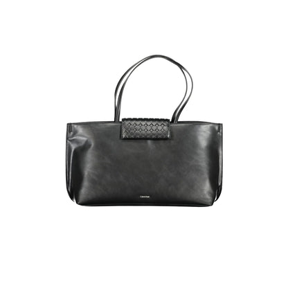 Calvin Klein Borsa a Spalla Donna Nera Logo Borse Nero - foto prodotto