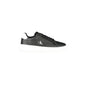CALVIN KLEIN Scarpe Sneakers Uomo Nere con Dettagli Bianchi e Plantare Removibile Nero - foto prodotto