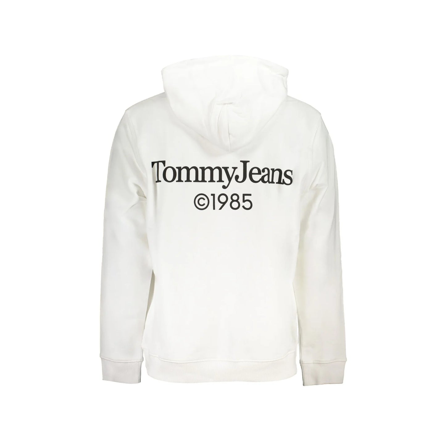 Tommy Hilfiger Felpa Maniche Lunghe Uomo Bianca Stampa Logo Felpe bianco - vista 2