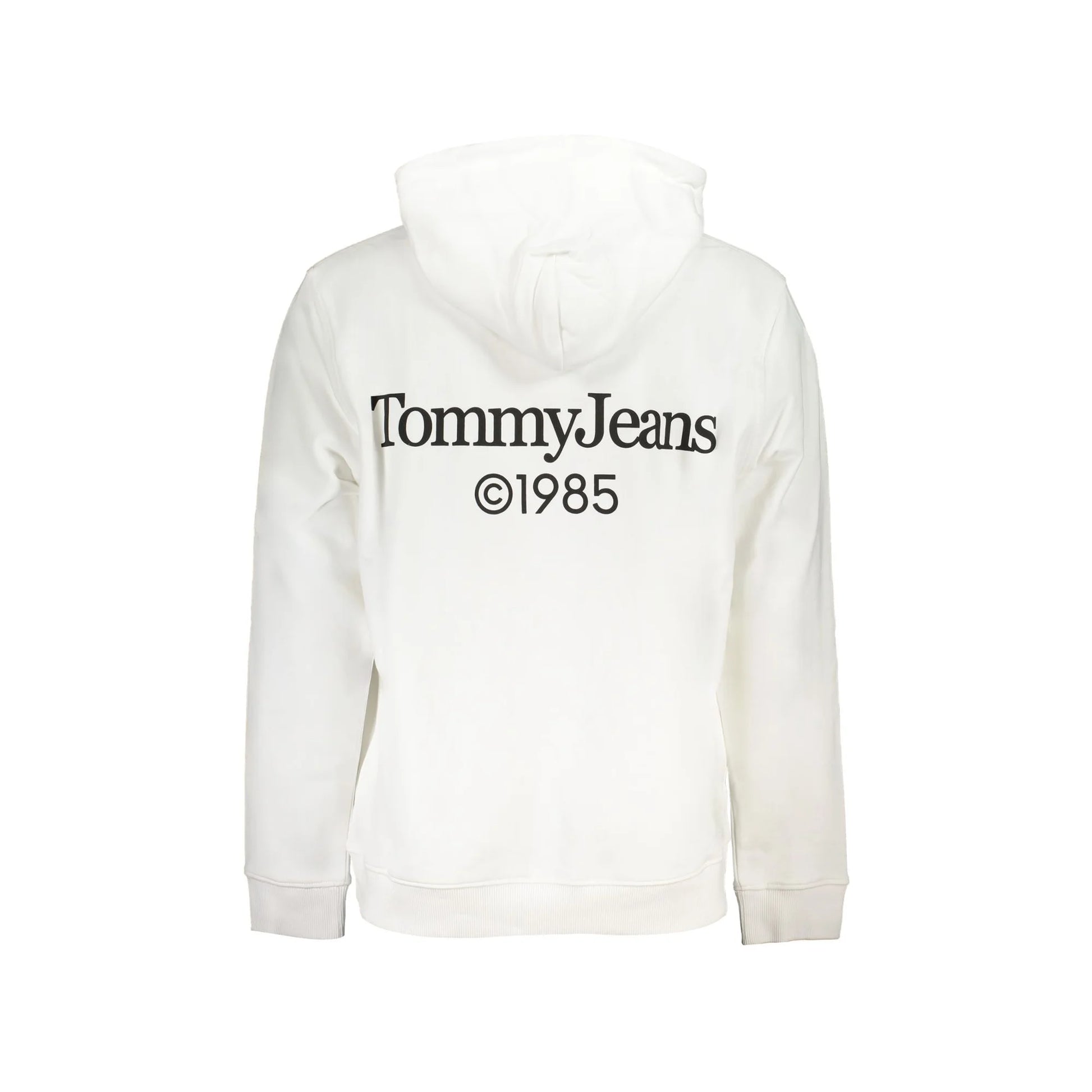 Tommy Hilfiger Felpa Maniche Lunghe Uomo Bianca Stampa Logo Felpe bianco - vista 2