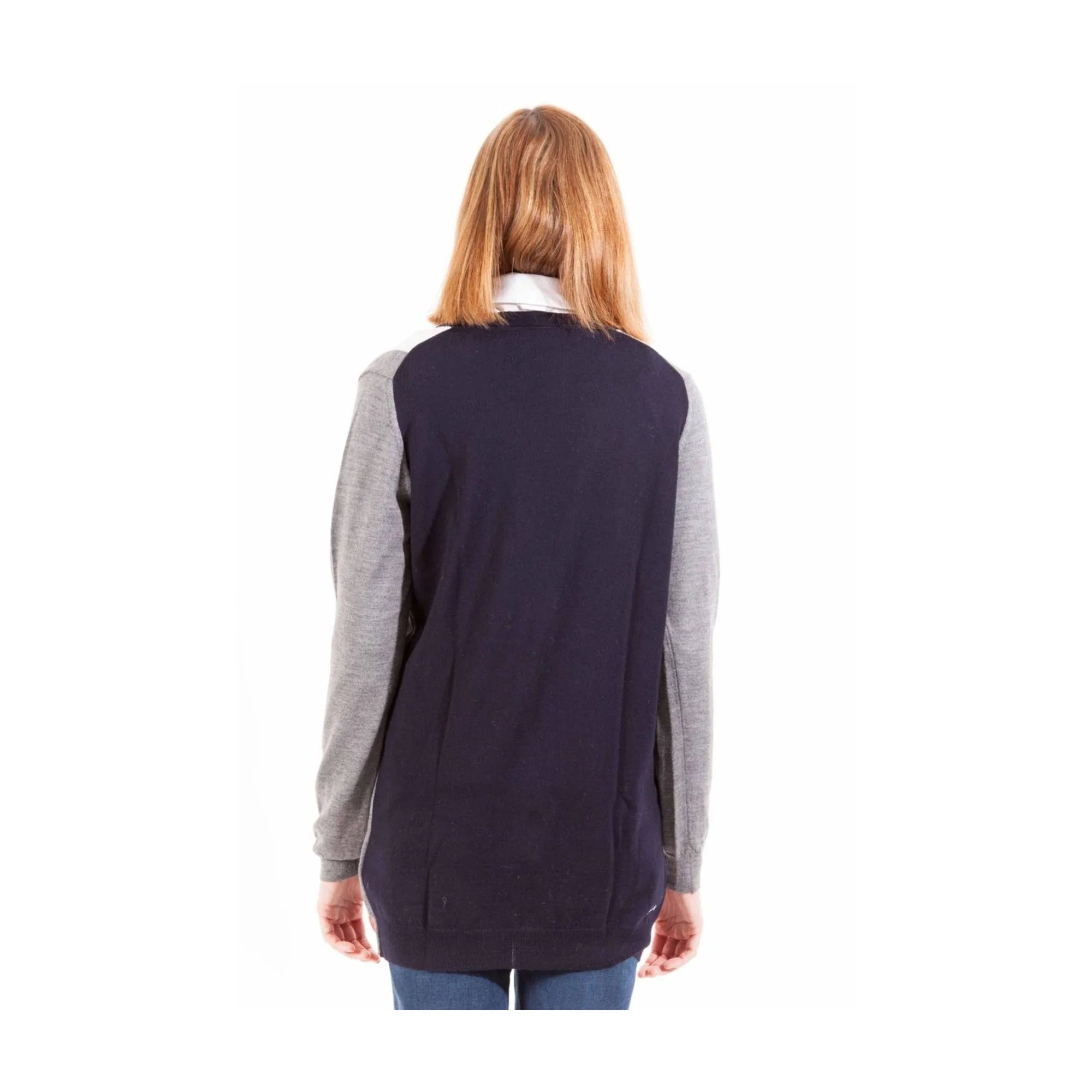 GANT CARDIGAN DONNA GRIGIO