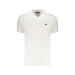 Norway 1963 Polo Maniche Corte Donna Bianca Ricamo