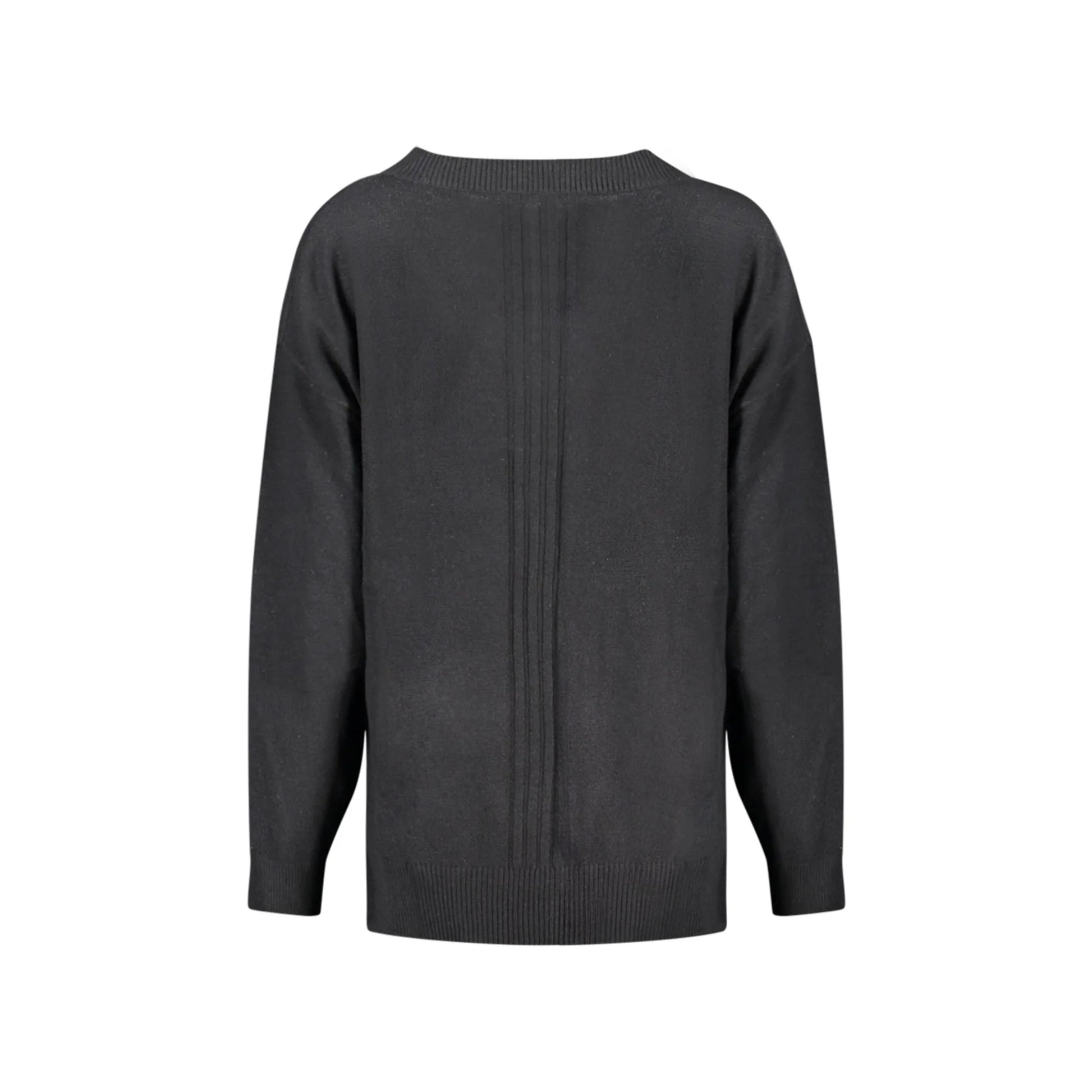 Guess Jeans Maglia Donna Nera Logo Maglie nero - vista 2