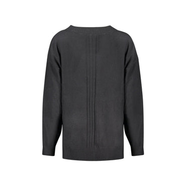 Guess Jeans Maglia Donna Nera Logo Maglie nero - vista 2