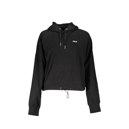 Fila Felpa Maniche Lunghe Donna Nera Ricamo Felpe Nero - foto prodotto