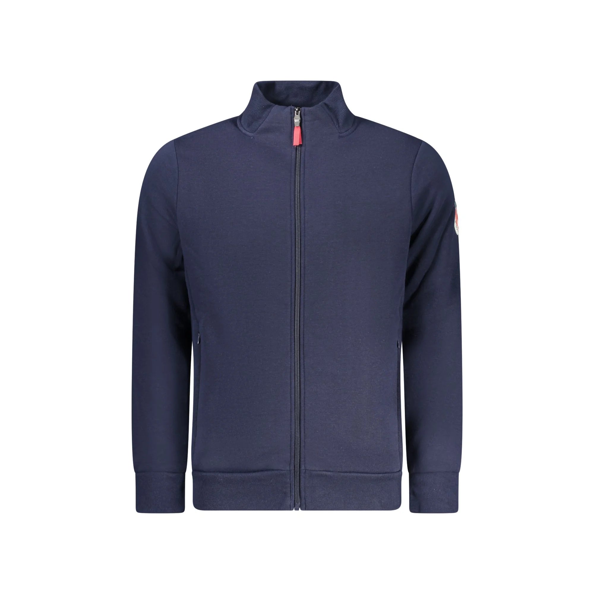 NORWAY 1963 FELPA CON ZIP UOMO BLU