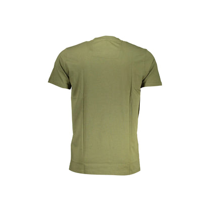 Cavalli Class T-Shirt Maniche Corte Uomo Verde Stampa - vista 2