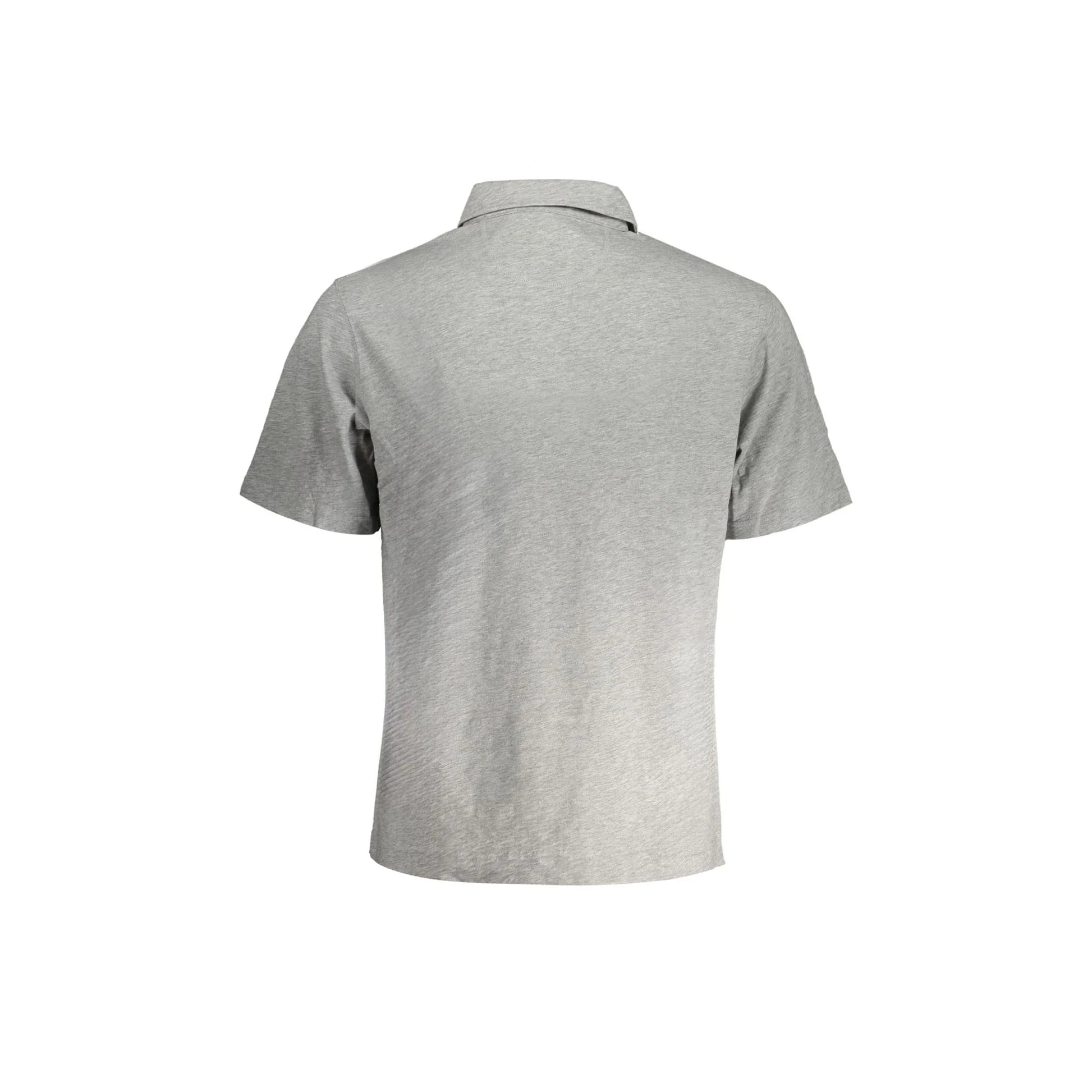 La Martina Polo Maniche Corte Uomo Grigia Ricamo grigio - vista 2