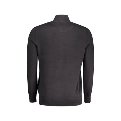 Timberland Maglia Cardigan Uomo Nero Ricamo Maglie - vista 2