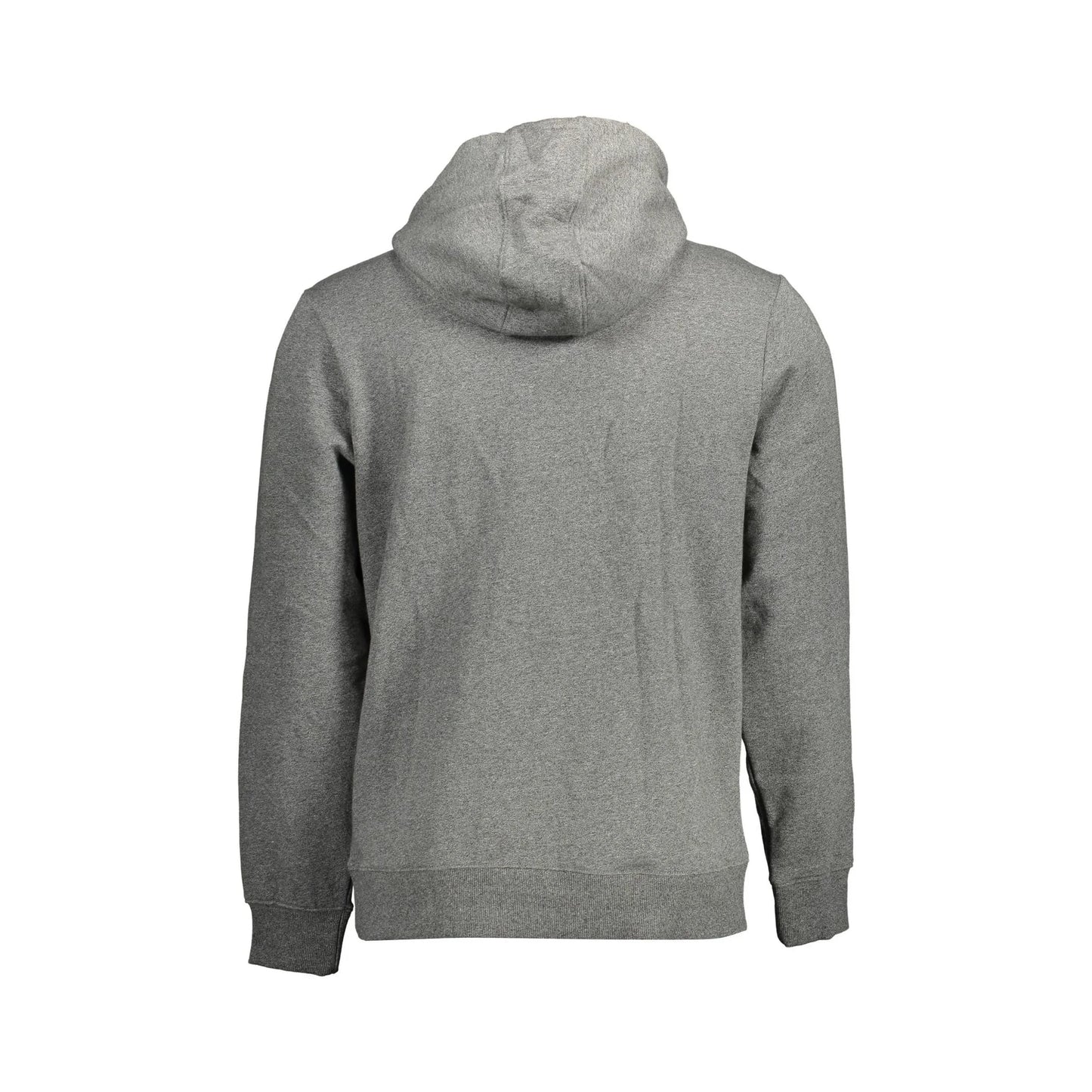 Guess Jeans Felpa Maniche Lunghe Uomo Grigia Stampa Logo Felpe grigio - vista 2