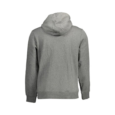 Guess Jeans Felpa Maniche Lunghe Uomo Grigia Stampa Logo Felpe grigio - vista 2
