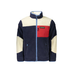Napapijri Giubbotto Maniche Lunghe Uomo Blu Logo