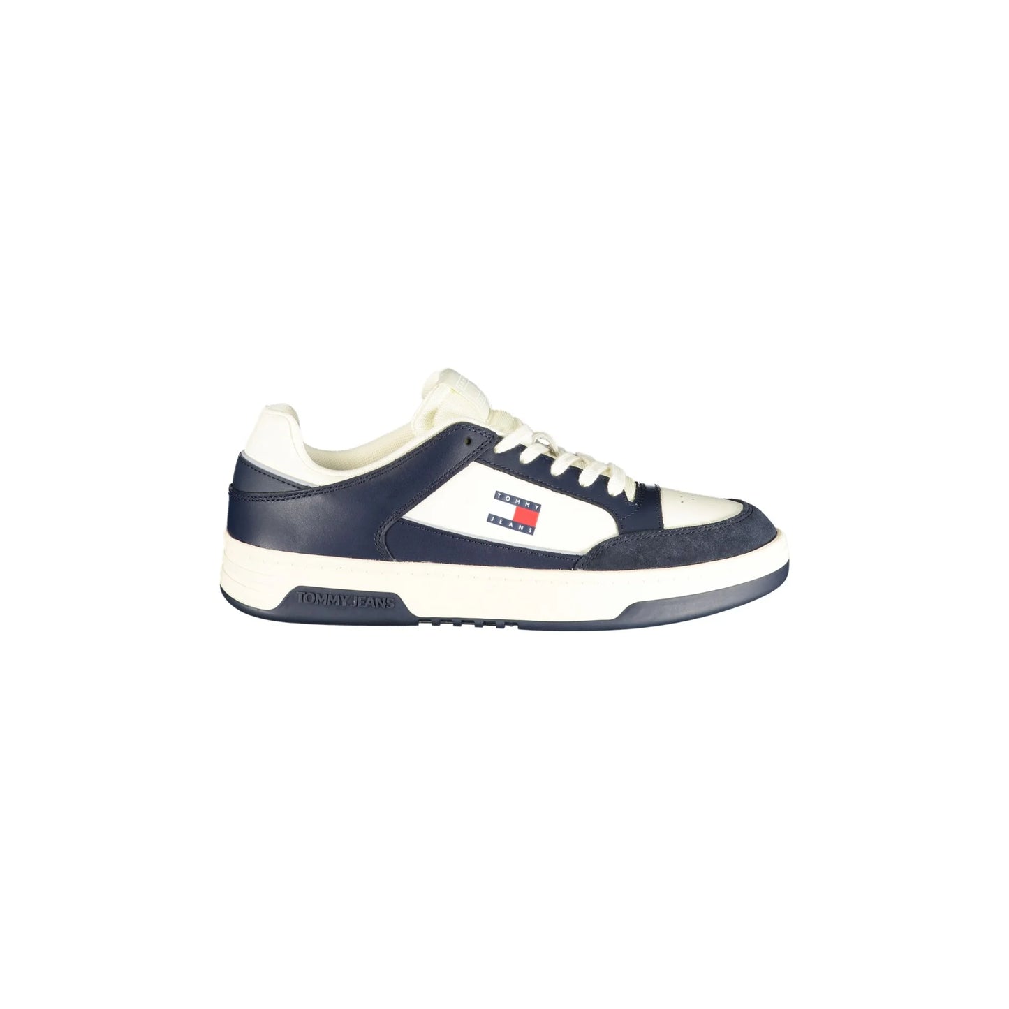 Tommy Hilfiger Sneakers Uomo Bianche Stampa Logo Bianco - foto prodotto