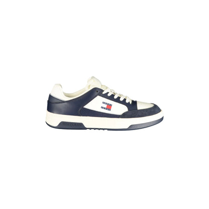 Tommy Hilfiger Sneakers Uomo Bianche Stampa Logo Bianco - foto prodotto