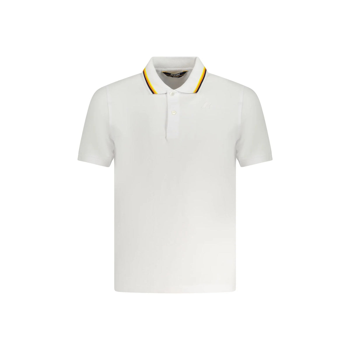 K-WAY POLO MANICHE CORTE UOMO BIANCO