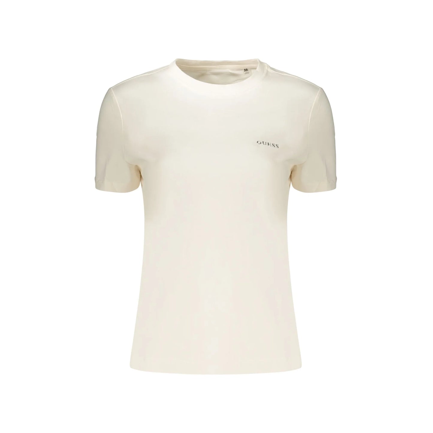 GUESS JEANS T-SHIRT MANICHE CORTE DONNA ROSA