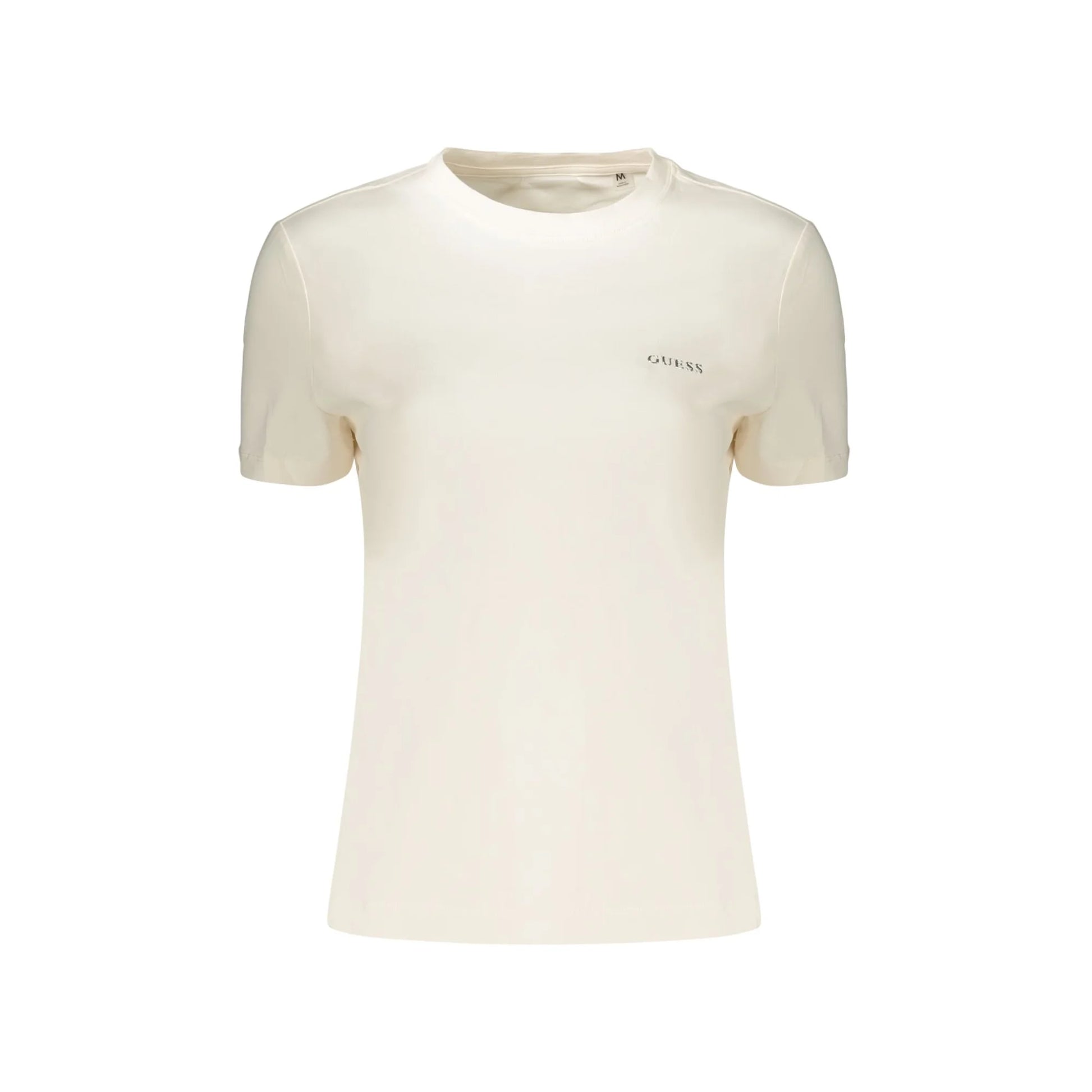 GUESS JEANS T-SHIRT MANICHE CORTE DONNA ROSA