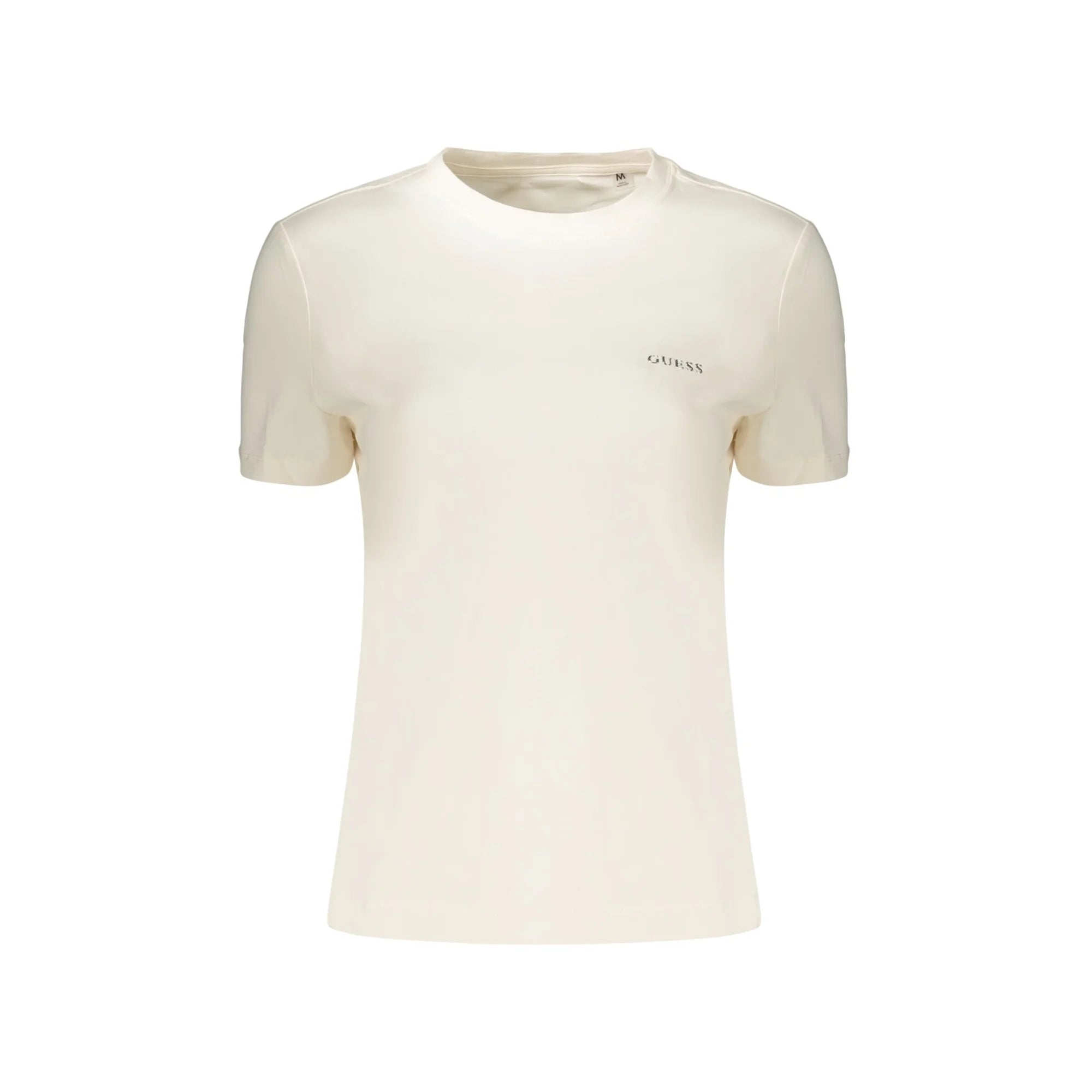 GUESS JEANS T-SHIRT MANICHE CORTE DONNA ROSA