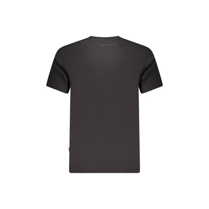 Pepe Jeans T-Shirt Maniche Corte Uomo Nera Stampa Logo nero - vista 2