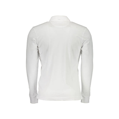 La Martina Polo Maniche Lunghe Uomo Bianca Ricamo bianco - vista 3