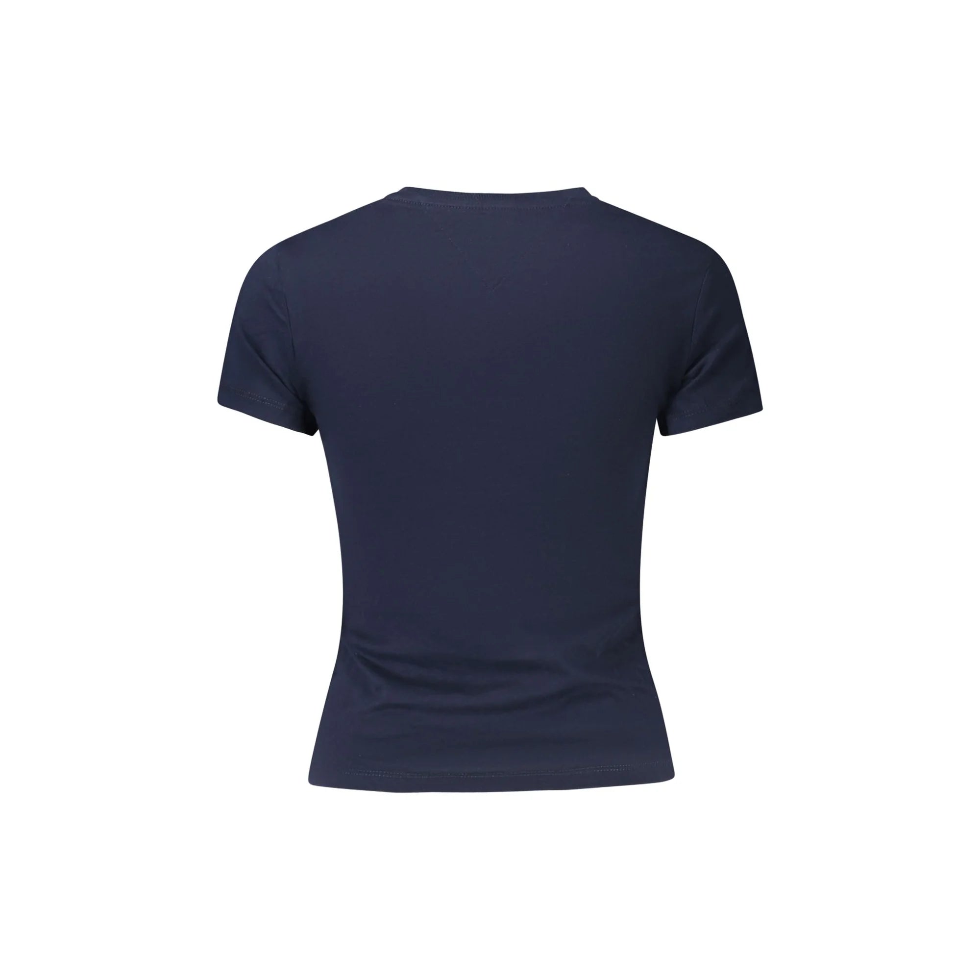 TOMMY HILFIGER T-SHIRT MANICHE CORTE DONNA BLU
