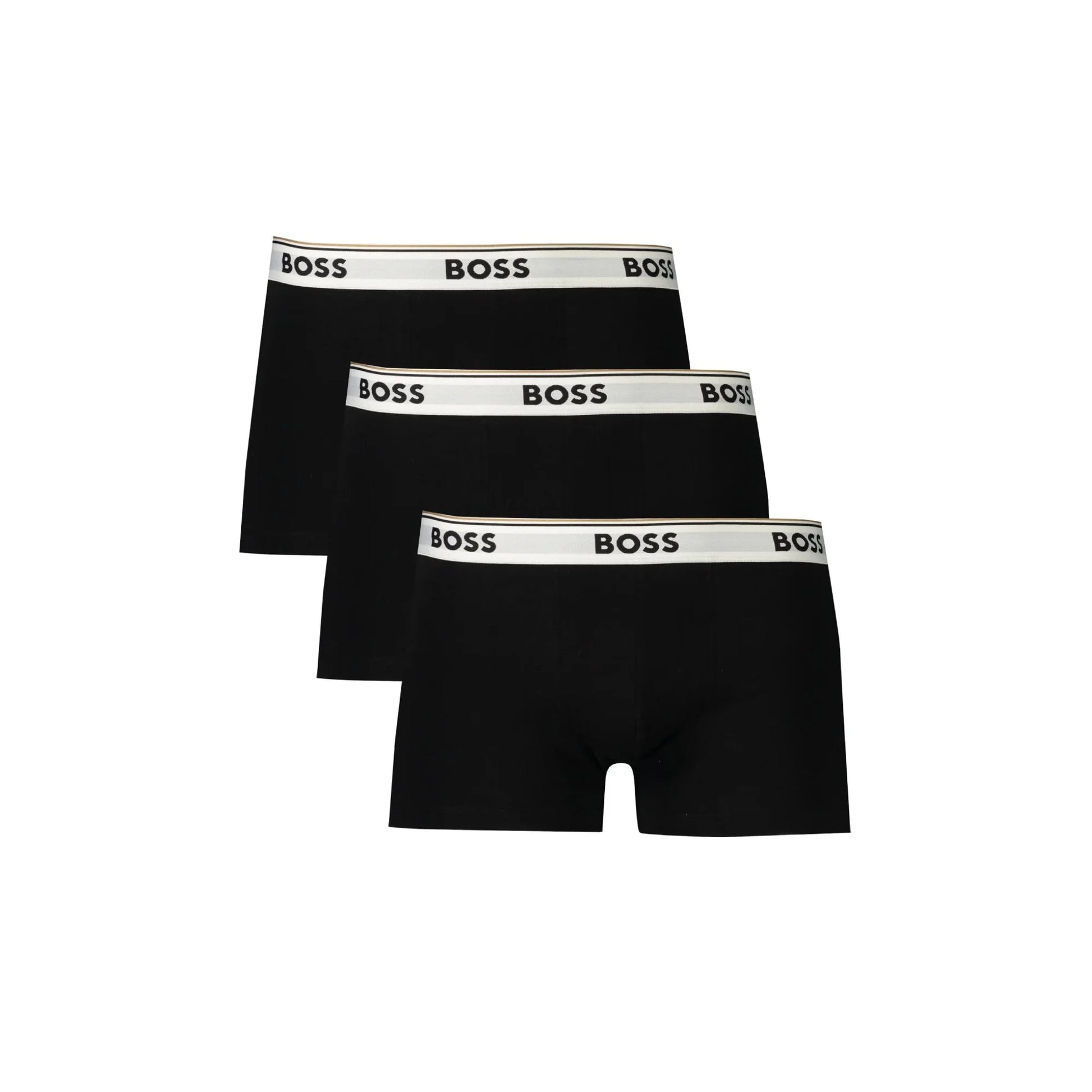 Boss Boxer Uomo Nero Stampa Logo Intimo - foto prodotto
