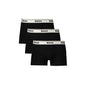 Boss Boxer Uomo Nero Stampa Logo Intimo - foto prodotto