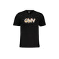 Gian Marco Venturi T-Shirt Maniche Corte Uomo Nera Stampa Logo Nero - foto prodotto