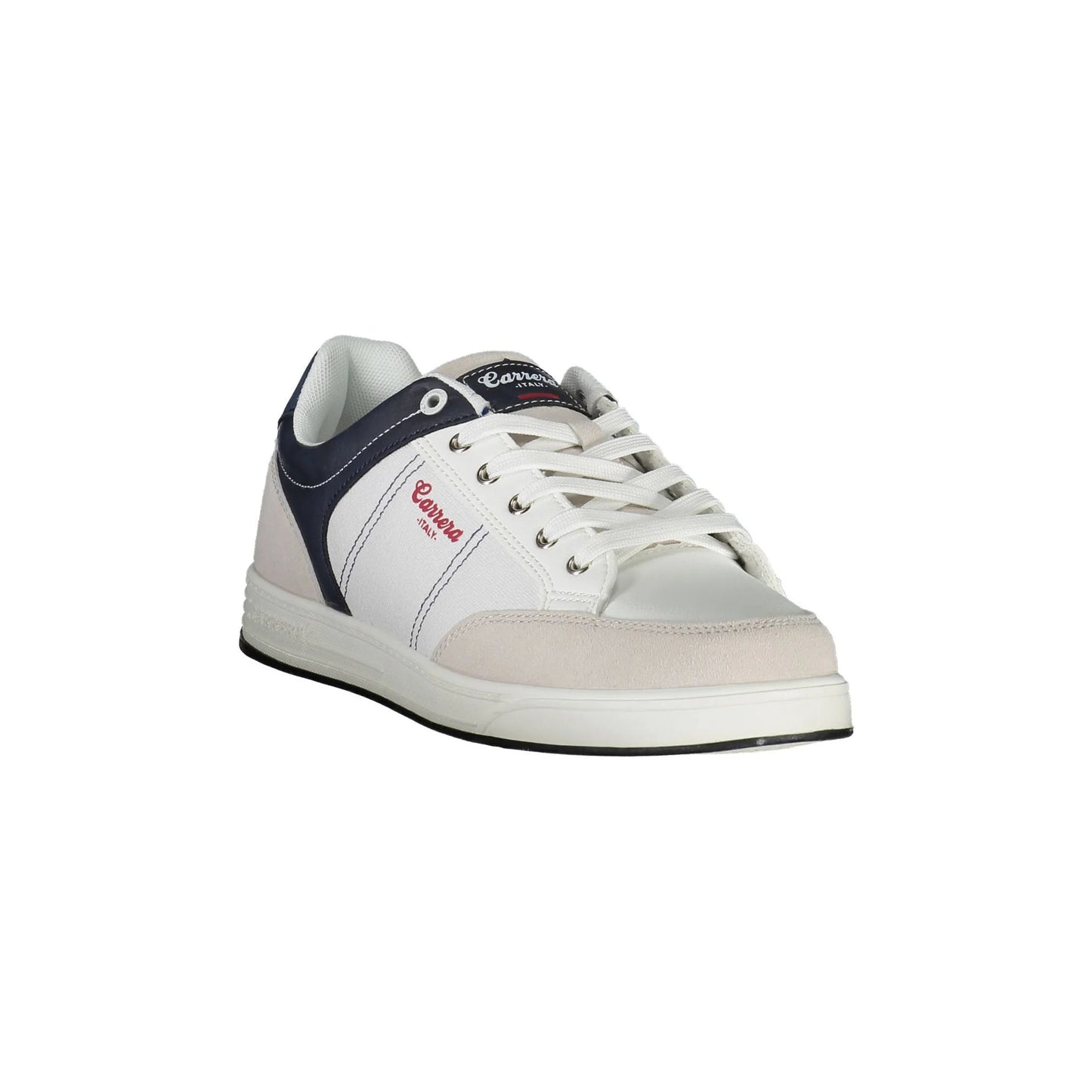 CARRERA Sneakers Uomo Bianche con Lacci e Dettagli a Contrasto bianco - vista 2