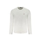 Napapijri T-Shirt Uomo Maniche Lunghe Girocollo Cotone Logo Ricamato Bianco - foto prodotto