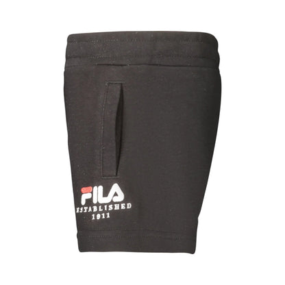 FILA PANTALONE SHORT BAMBINO NERO
