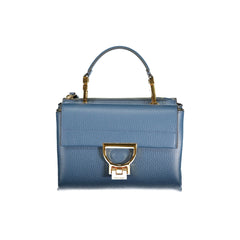 Coccinelle Borsa a Tracolla Pelle Donna Blu Logo