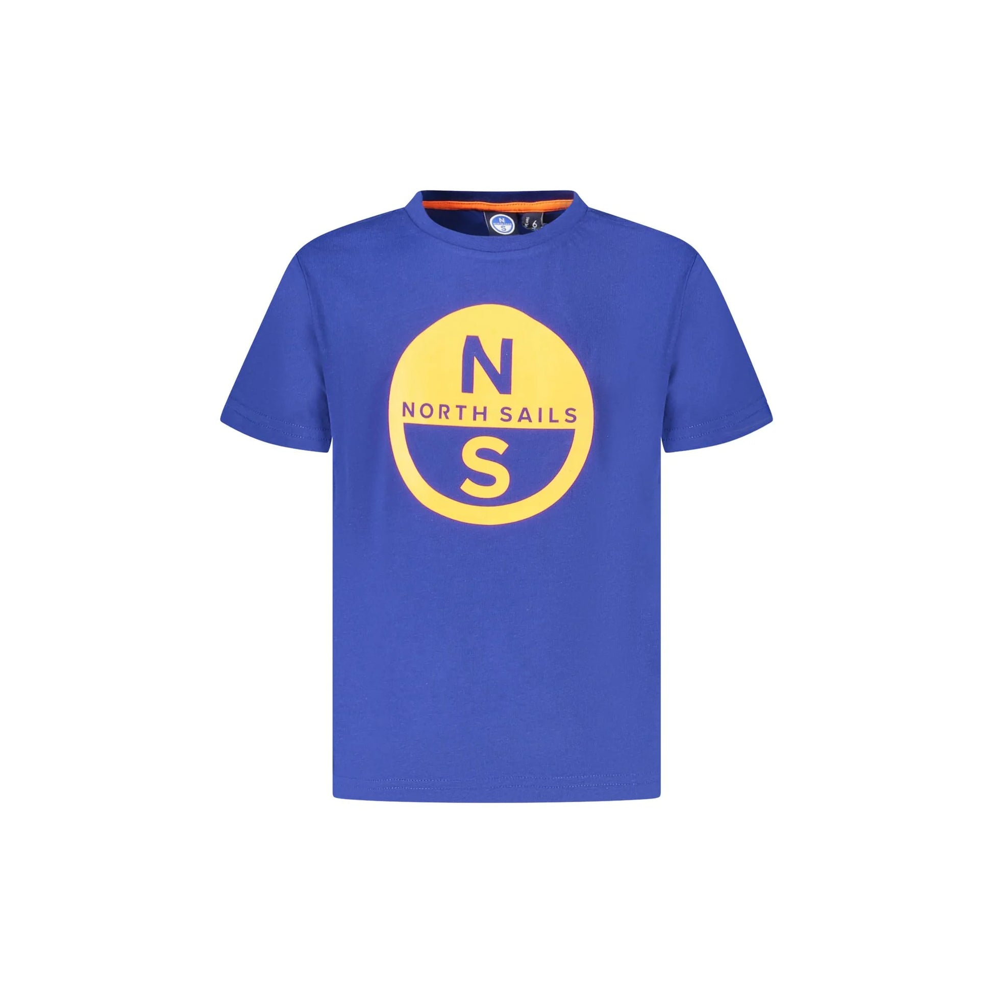 North Sails T-Shirt Maniche Corte Bambino Blu Stampa Logo - foto prodotto