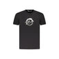 Trussardi T-Shirt Maniche Corte Uomo Nera Stampa Logo Nero - foto prodotto