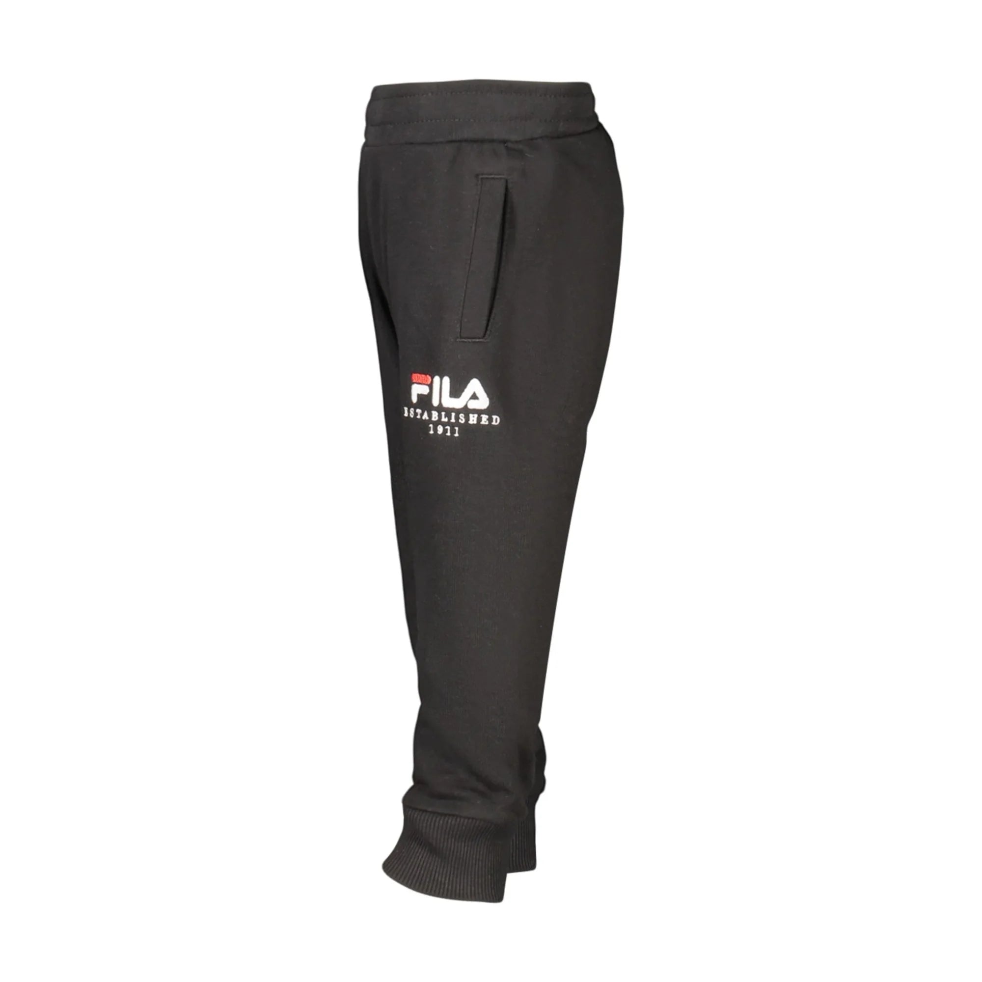 FILA PANTALONE TUTA LUNGO BAMBINA NERO