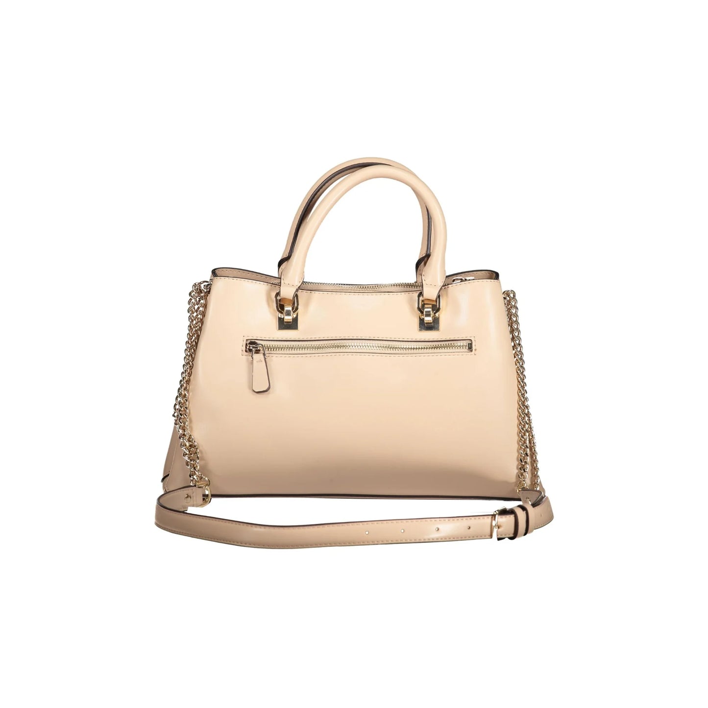 GUESS JEANS Borsa Donna Eliette Beige a Mano con Tracolla Removibile Borse - vista 2