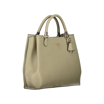 Guess Jeans Borsa Donna Verde Gizele con Tracolla e Doppi Manici Borse - vista 3