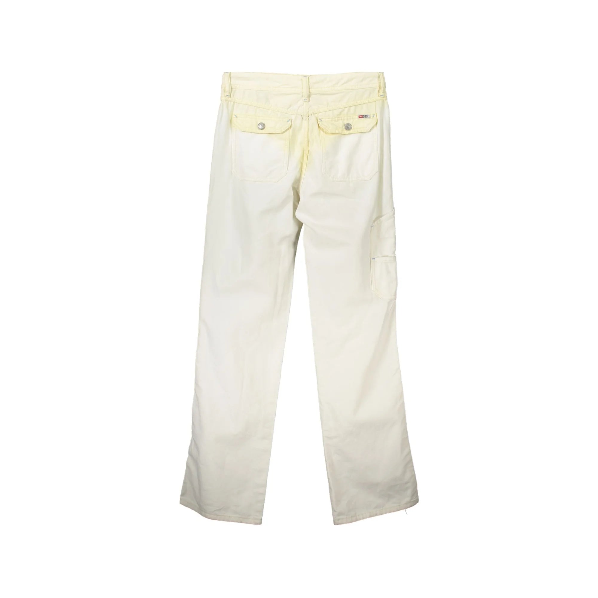 DIESEL PANTALONE UOMO BIANCO